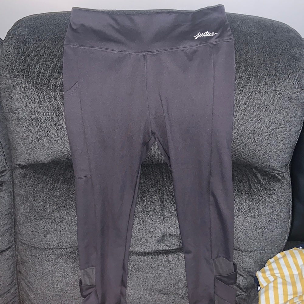 Gray justice legging